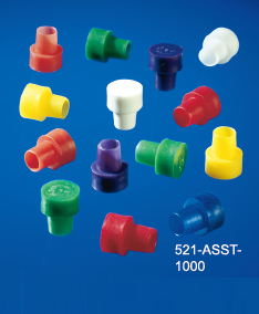 521-ASST-1000 NMR樣品拋棄型管帽,外徑5.0mm,乙烯醋酸乙烯酯，任選