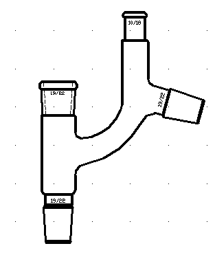 A361910 分餾頭 磨口19/22 溫度計插入深度(mm)50