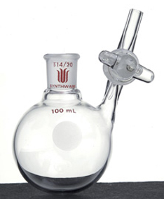 F531100,反應瓶,玻璃節門,14/20,100ml