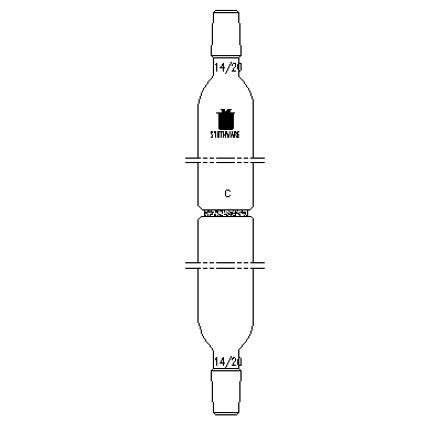 F701420C,具砂板過濾管,14/20,砂芯孔隙規格：G2