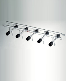 M171004 雙排管真空氣體分配器 節門組數4 總長度(mm)450 閥門0-4mm