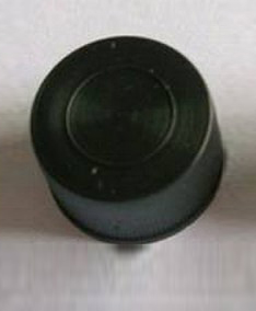 SC119004B,無孔螺紋蓋 20ml 黑色，100個/包