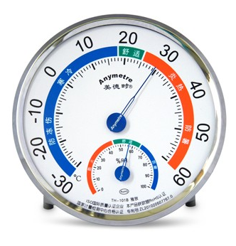 T20101B 指針式溫濕度計 溫度范圍 -30℃～+60℃ 規格指針式溫濕度計 溫度范圍 -30℃～+60℃ 規格