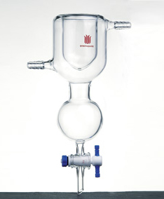 V200100G,微量杜瓦瓶式冷阱,玻璃節門