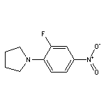 1-(2-氟-4-硝基苯基)四氫吡咯