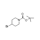 1-Boc-4-溴哌啶