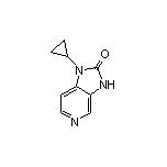 1-環丙基-1,3-二氫咪唑并[4,5-c]吡啶-2-酮