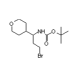 1-(Boc-氨基)-1-(4-四氫吡喃基)-3-溴丙烷