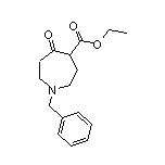 1-芐基-5-氧代氮雜環庚烷-4-甲酸乙酯