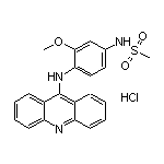3-甲氧基-4-(9-吖啶基氨基)-N-(甲磺酰基)苯胺鹽酸鹽