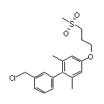 2,6-二甲基-3’-(氯甲基)-4-(3-甲砜基丙氧基)聯苯