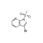 1-(甲磺酰基)-3-溴-7-氮雜吲哚