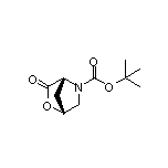 (1R,4R)-5-Boc-2-氧雜-5-氮雜雙環[2.2.1]庚烷-3-酮