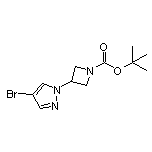 1-Boc-3-(4-溴-1-吡唑基)氮雜環丁烷