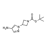 1-Boc-3-(4-氨基-1-吡唑基)氮雜環丁烷