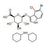 (5-溴-4-氯-3-吲哚基)-β-D-葡糖苷酸二環己銨鹽