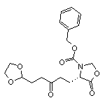 (S)-3-Cbz-4-[5-(1,3-二氧戊環-2-基)-3-氧代戊基]-5-噁唑烷酮