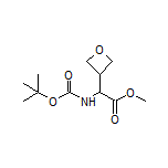 2-(Boc-氨基)-2-(3-氧雜環丁基)乙酸甲酯