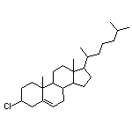 (3S,8S,9S,10R,13R,14S,17R)-3-氯-10,13-二甲基-17-[(R)-6-甲基-2-庚基]-2,3,4,7,8,9,10,11,12,13,14,15,16,17-四氫-1H-環戊并[a]菲