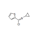 N-環丙基噻吩-2-亞氨代甲酰氯