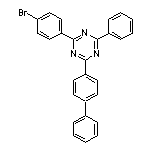 2-(4-聯苯基)-4-(4-溴苯基)-6-苯基-1,3,5-三嗪
