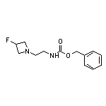 N-Cbz-2-(3-氟-1-氮雜環丁基)乙胺