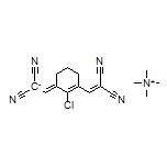 2-[2-氯-3-(2,2-二氰基乙烯基)環己-2-烯-1-亞基]-1,1-二氰基乙烷-1-鹽四甲基銨