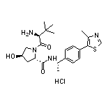 (2S,4R)-1-[(S)-2-氨基-3,3-二甲基丁酰基]-4-羥基-N-[(S)-1-[4-(4-甲基-5-噻唑基)苯基]乙基]吡咯烷-2-甲酰胺鹽酸鹽