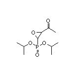 (3-乙酰基環氧乙烷-2-基)膦酸二異丙酯