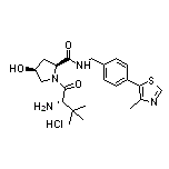 (2S,4S)-1-[(S)-2-氨基-3,3-二甲基丁酰基]-4-羥基-N-[4-(4-甲基噻唑-5-基)芐基]吡咯烷-2-甲酰胺鹽酸鹽