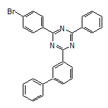 2-(3-聯苯基)-4-(4-溴苯基)-6-苯基-1,3,5-三嗪