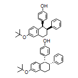 順式-4-[6-(叔丁氧基)-2-苯基-1,2,3,4-四氫-1-萘基]苯酚