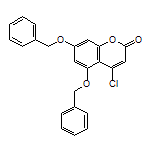 5,7-雙(芐氧基)-4-氯香豆素